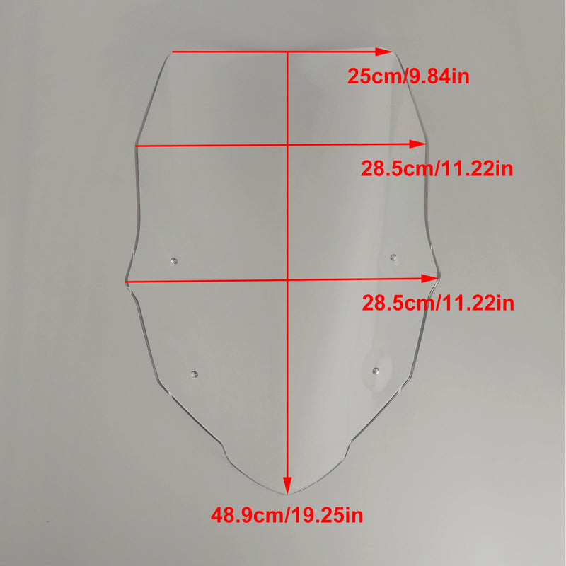 2023- Honda XL750 Transalp ABS Motorcykel Vindruta Vindruta