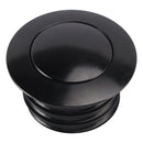 Black hinged vented fuel tank cap for Softail Low Rider Dyna Sport Super Glide