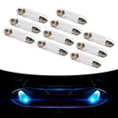10 STÜCKE Auto Licht Rohrlampe birne C5W SV8.5 6421 24 V 3 Watt Für OSRAM