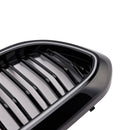Doppellamellen-Nierengrill in Hochglanzschwarz, passend für BMW 5er G30 G31 2017-2020