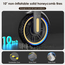 10" elektrický skútr MAX se sedadlem 500W 10AH baterie na dlouhé vzdálenosti 60KM dojezd