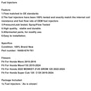 Kraftstoffeinspritzdüsen passend für Honda Wave 110 Monkey Grom 125 Super Cub 16450-K76-T61