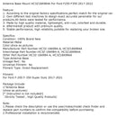 Antennensockelhalterung HC3Z18A984A für Ford F250 und F350 (2017–2022)