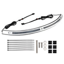 2014+Touring Electra Glide Street Glide Ultra Limited LED Lauf Blinker Licht Windschutzscheibe Trim