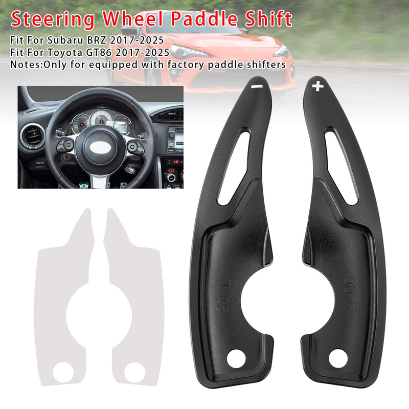 Steering Wheel Paddle Shifter Extension Fit For Subaru Toyota 2017-2025 Aluminium