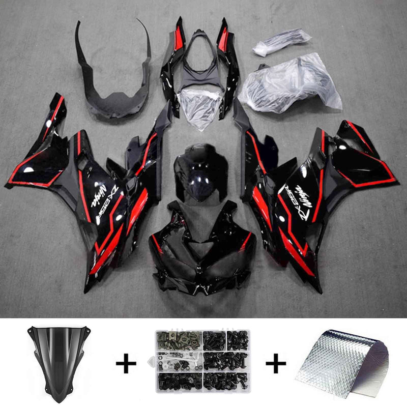 Zestaw owiewki wtryskowej Kawasaki Ninja ZX-25R ZX-4R ZX-4RR 2019-2024