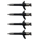 4 Stück Einspritzdüsen für Mitsubishi L200 2.5 4D56 Triton 1465A297 095000-7490