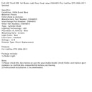 2006–2011 Cadillac DTS plná LED třetí 3.. Zadní světlo brzdové světlo testované brzdové světlo 25844853