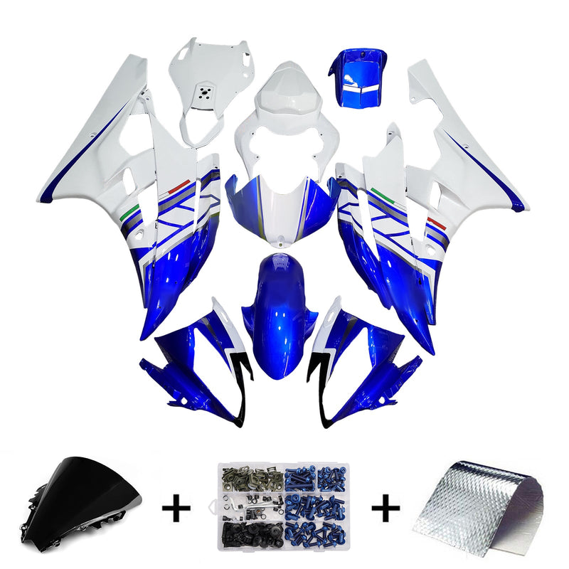 Verkleidungssatz aus ABS-Kunststoff für Yamaha YZFR6 YZF-R6 2006-2007