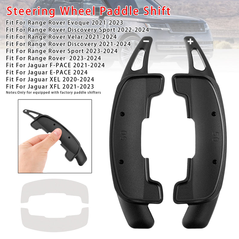 Steering Wheel Paddle Shifter Extension Fit For Range Rover Jaguar Aluminium