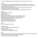 2010-2017 Ford Focus MK 3 1 Paar Frontscheinwerfer-Sprühdüsen