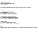 2015/10-2018/09 Porsche Macan (95B) GTS Bomba de combustible de alta presión 94611031560 94611031561 94611031562