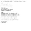 ABS Raddrehzahlsensor hinten links für Mitsubishi L200 2.5DID B40 MN102577