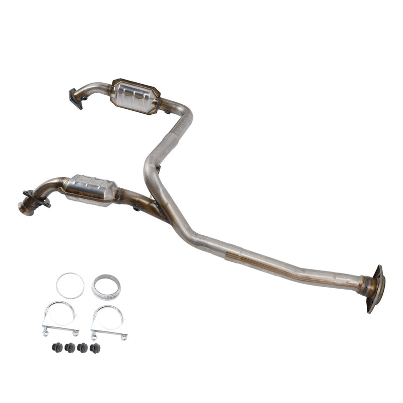 2011-2017 Chevy Silverado 2500 HD 6.0L V8 Y Pipe With Catalytic Converters