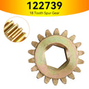 122739 Replacement spur gear with 18 teeth, 12 DP/14.5 PA, for Lippert RV Slide Out