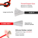 Starthilfekabel für Autobatterien, Notstromsets für Fahrzeuge, 12AWG-Kabel, Starthilfeset