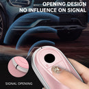 Benz GLC GLK CLS Leder Legierung Aluminium TPU Autoschlüssel Hülle Rosa