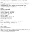 03/2012-2019 Citroen Berlingo Mk2 Van (mallit navettaovilla) Oikean takavalon linssikotelo 9677205480