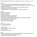 2016-2017 Mazda CX-5 Feststellbremsmotor-Einstellantrieb links oder rechts