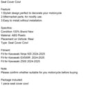 2024-2025 Kawasaki Ninja 500 EX500R Z500 Heck Rücksitz Verkleidung