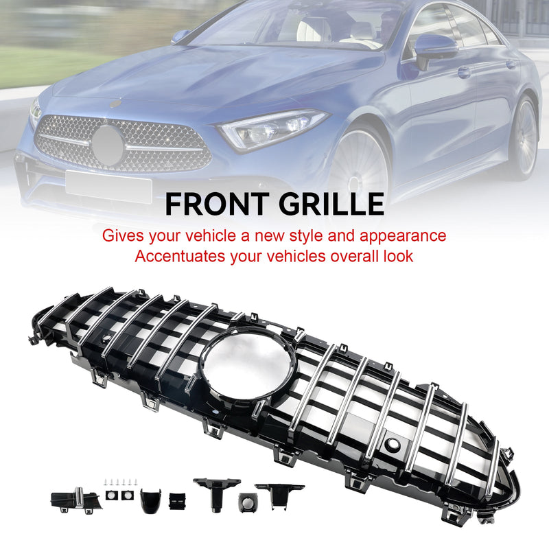2018-2024 mercedes cls c257 W257 Grade cromada cupê para o pára-choque dianteiro