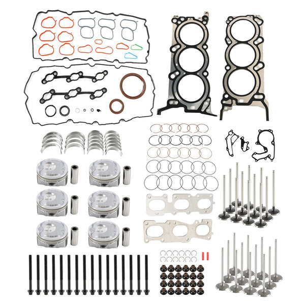 G6DH 3.3L motorkonvertering stempelpakninger lagersett for Hyundai Kia Sorento