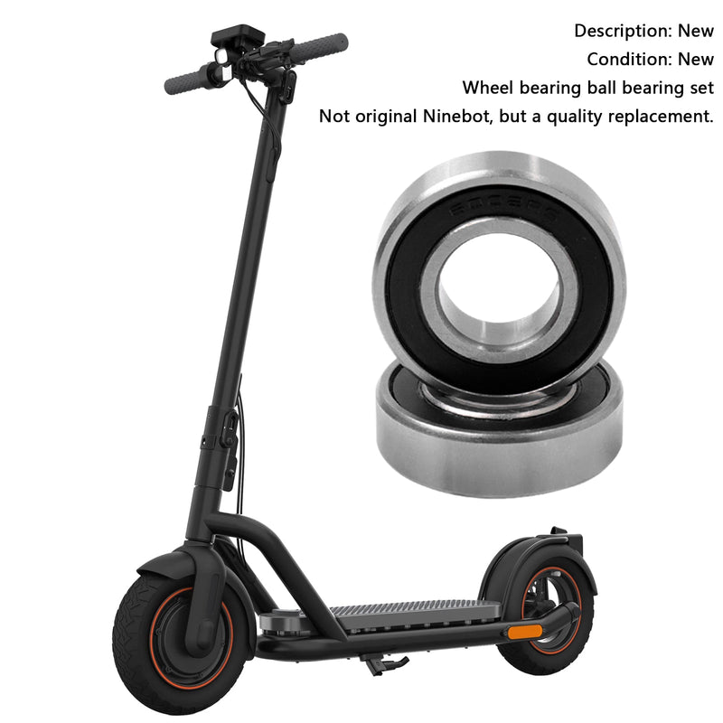 2 stücke Elektrische Roller Vorderen Rad kugellager Für Ninebot MAX G30 G30D