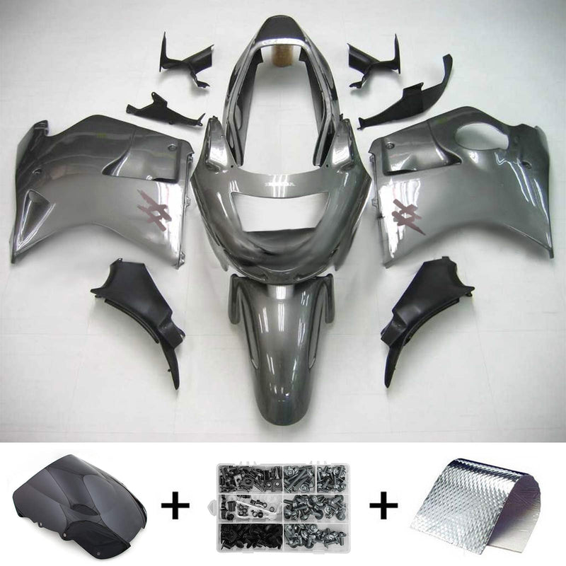 1996-2007 Honda CBR1100XX Superblackbird Injektionsabzugs Kit Bodywork ABS