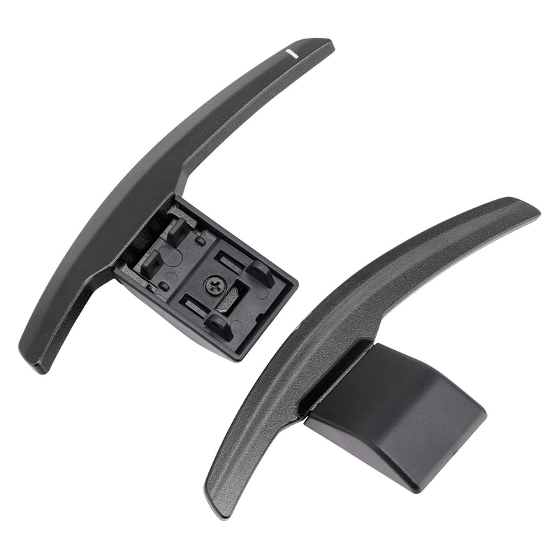 Schaltwippenverlängerung für BMW F-Serie F30 F31 F32 F10 X3 X5 Aluminium Schwarz