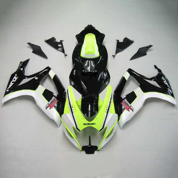 2006-2007 K6 Suzuki GSXR 600/750 injeksjonskinnesett karosseri plast