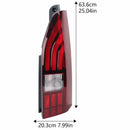 2018–2023 Für Peugeot Partner III Heckklappe hinten rechts Rücklicht Halogen 9820555280