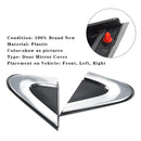 2015-2017 Chrysler 200 vänster + höger sidospegelskydd Fender Hörnlister