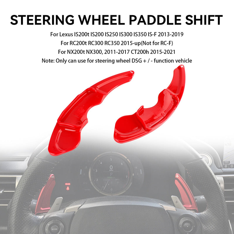 Lenkrad-Schaltwippen-Erweiterungen für Lexus IS RC RCF NX