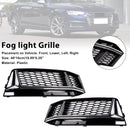 2016-2018 Audi A4 B9 S-line S4 2PCS FOG LUZES TAPE GRILE