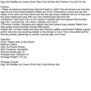 Eierkuchen Waffeln Eiscreme Getränk Spielen Lebensmittel Küche Set Kinder Spielzeug Set Für Kind