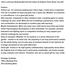 19cm leuchtende Bowlingkugel Set Kid Indoor &amp; Outdoor Party Spiel Spielzeug Geschenk