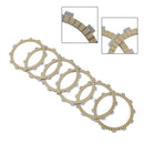 Disco de fricción de embrague Set para Kawasaki KR250 KR-I 1988-1989 KR-IR 1989-1990