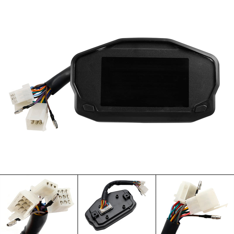 Hintergrundbeleuchtung Lcd Rpm Digital Display Kilometerzähler Universal Für Motorrad