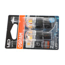 2x pro OSRAM 9705Y autopřídavné žárovky LED WY21W 12V2,5W WX3x16d