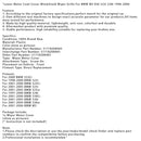 2001-2006 BMW M3 Dolna pokrywa maski - Kratka wycieraczki szyby przedniej 51718208483