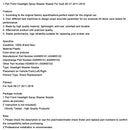 2011-2018 Audi A6 C7 1 Paar Frontscheinwerfer-Sprühdüsen