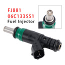 Inyector de combustible de 1 pieza para Audi A4 A6 Quattro 3.0L V6 02-06 FJ881 06C133551