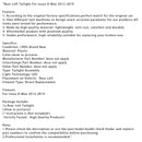 Rücklicht hinten links für Isuzu D-Max 2012–2019