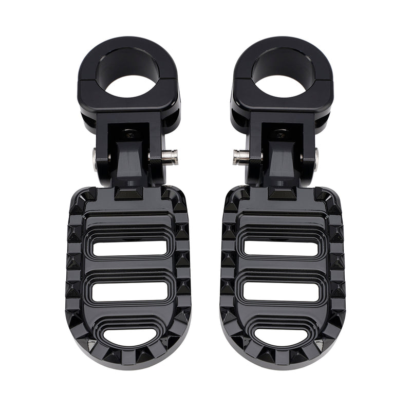 Universella fotstöd framtill, lämpliga för motorcyklar med 1,25 tum pinnar