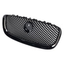 XF-R-tyylin etukerroksen baarigrilli Grille Fit Jaguar XF 2012-2015 Gloss Black