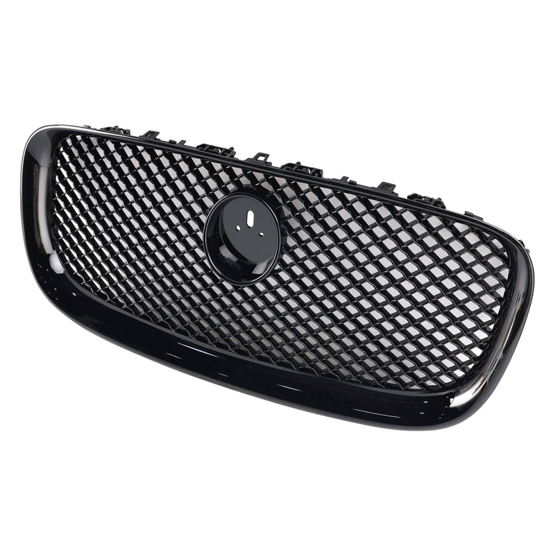 XF-R-tyylin etukerroksen baarigrilli Grille Fit Jaguar XF 2012-2015 Gloss Black