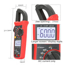 UT202A+ Digitales Zangenmessgerät 6000 Counts Automatische Bereichswahl True RMS NCV Multimeter
