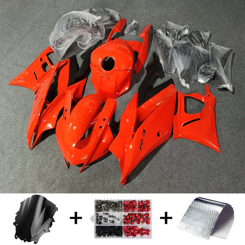 2022-2023 Yamaha YZF-R3 R25 Zestaw owiewek wtryskowych Korpus Plastik ABS