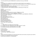 2003–2004 Land Rover Discovery V8 4,6 l vorne 4WD vordere Antriebswelle Kardanwelle TVB000100