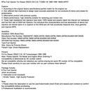 1989-1996 Nissan 300ZX Z32 3.0L TURBO V6 6-teiliges Einspritzsystem 16600-40P07